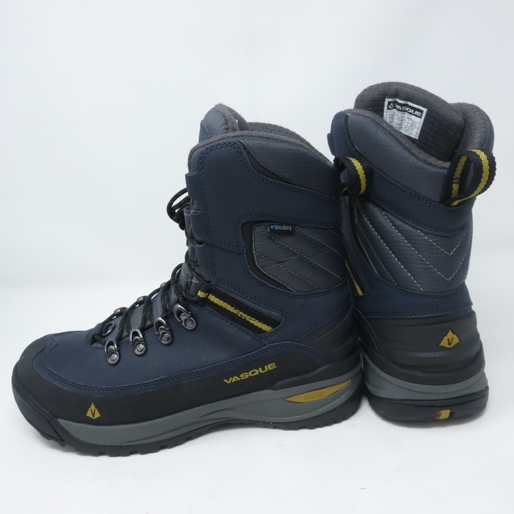 Vasque Men Size 8 M Snowburban II Boots Ultra Dry Lace Up Navy Blue Insulated
